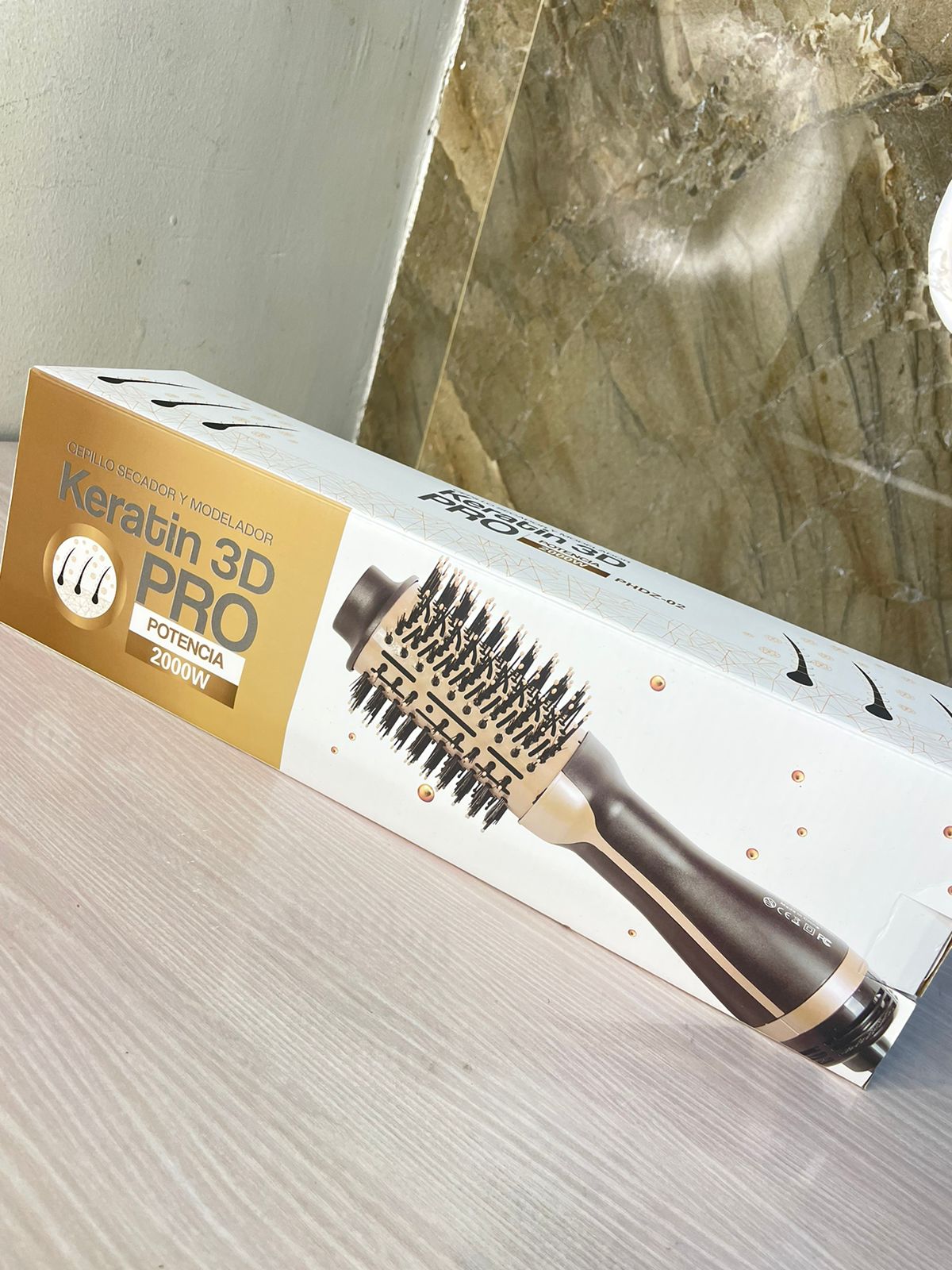 Cepillo Secador Keratin 3d